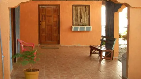 Kitchen patio at Morro Negrito Surf Camp